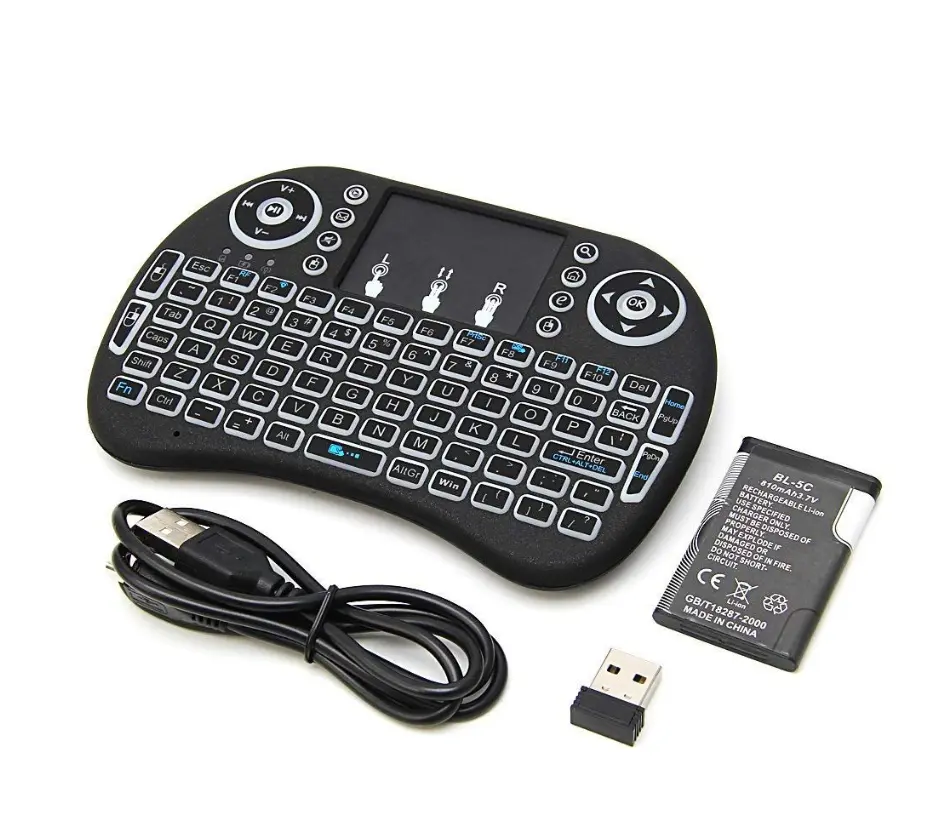 Cell N Tech Wireless Air Mouse Keyboard Remote For Android TV PC Netflix